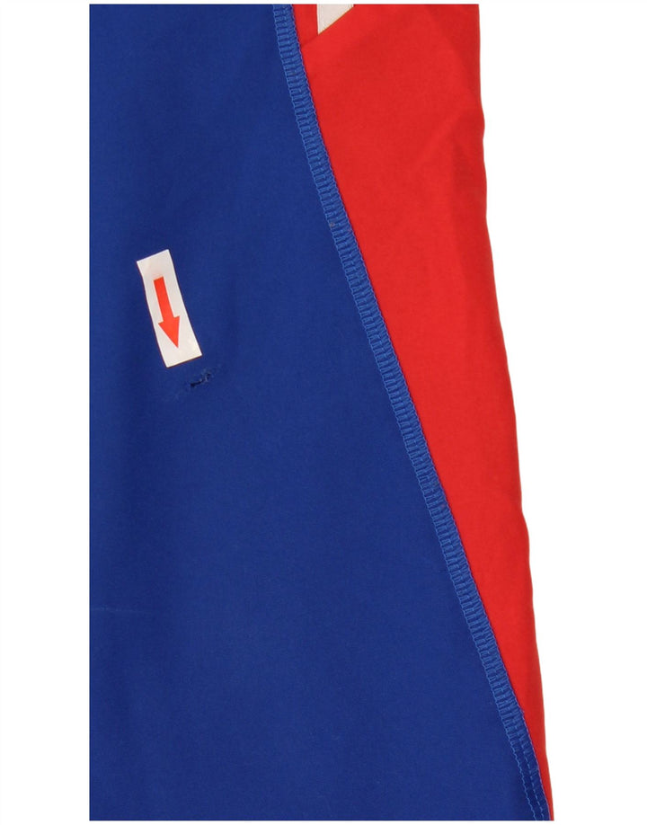 Pantaloni de trening pentru bărbați Adidas Pantaloni de jogging, albastru mediu, poliester bloc de culoare