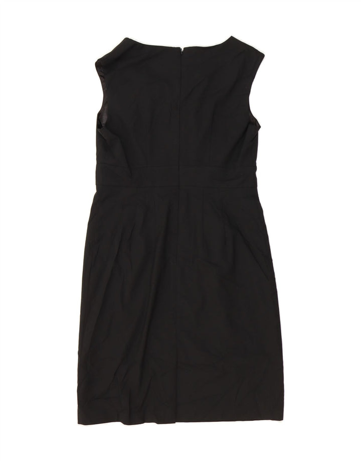 MOSSIMO Womens Sleeveless Sheath Dress US 8 Medium Black Polyester Vintage Mossimo and Second-Hand Mossimo from Messina Hembry 