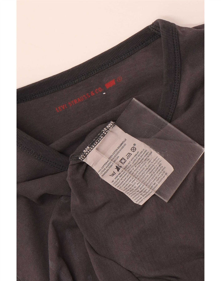 Bluză cu mânecă lungă pentru bărbați Levi's, gri mic, bumbac