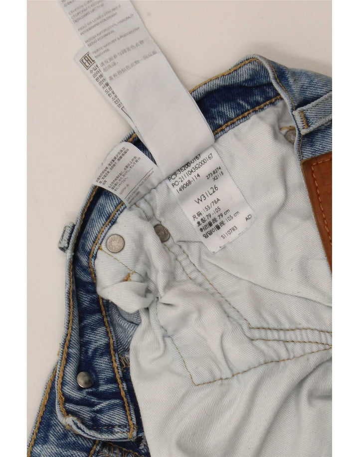 Blugi drepti pentru bărbați Levi's 501 W31 L26 Bumbac albastru