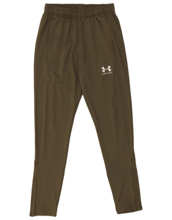 Pantaloni de trening Under Armour pentru bărbați, poliester kaki mic