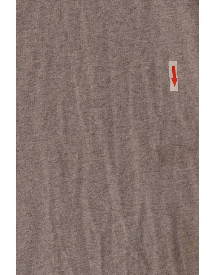 Tricou cu grafic Tommy Hilfiger pentru bărbați, cu croiala normală, din bumbac, gri mediu