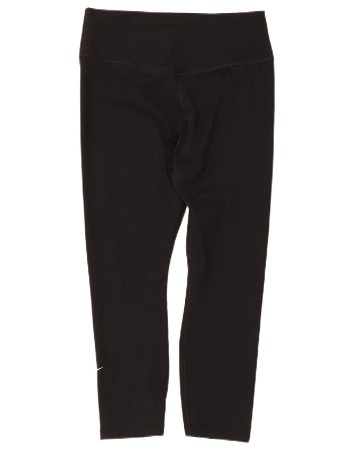 Leggings Nike Dri Fit Capri pentru femei UK 12 Medium Black