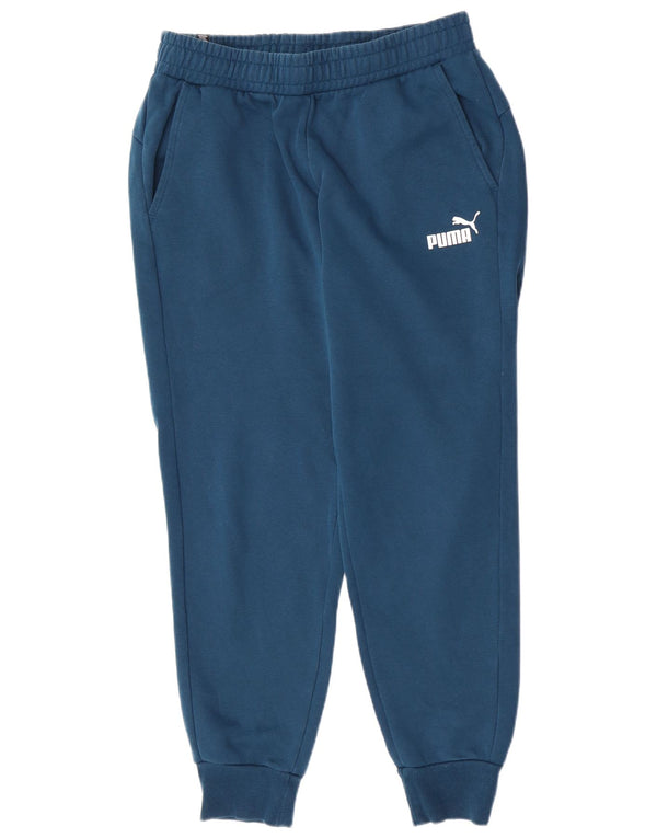 Pantaloni de trening Puma pentru bărbați Joggeri mari, albastru, bumbac