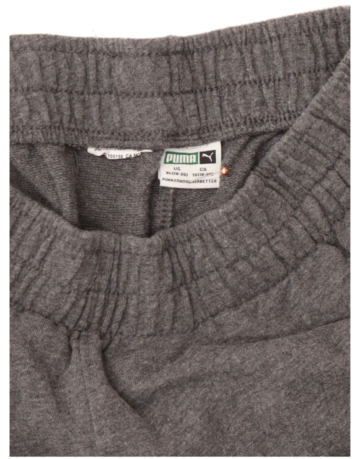 Pantaloni de trening PUMA băieți Joggeri 15-16 ani XL gri