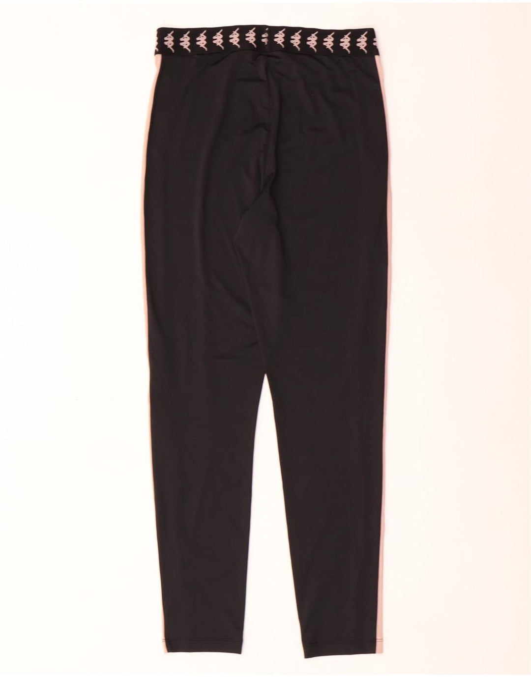 Leggings Kappa Tezenis Graphic pentru femei UK 8 Small Black Colorblock