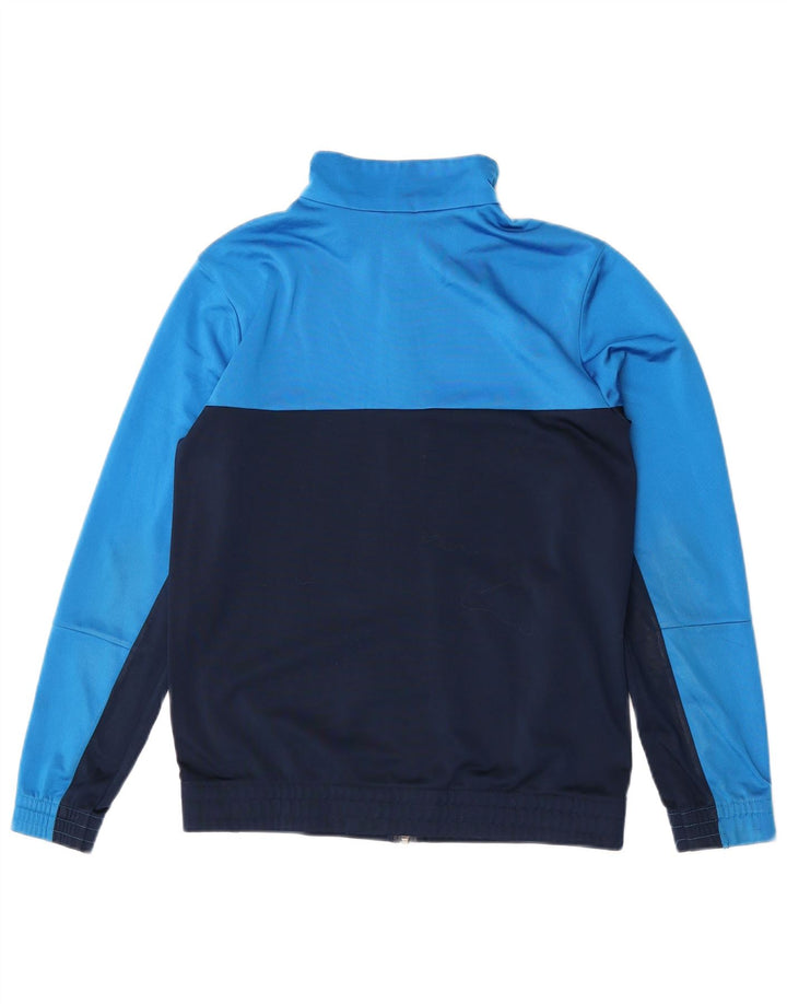 Jachetă de trening pentru băieți Adidas 13-14 ani, albastru, color block