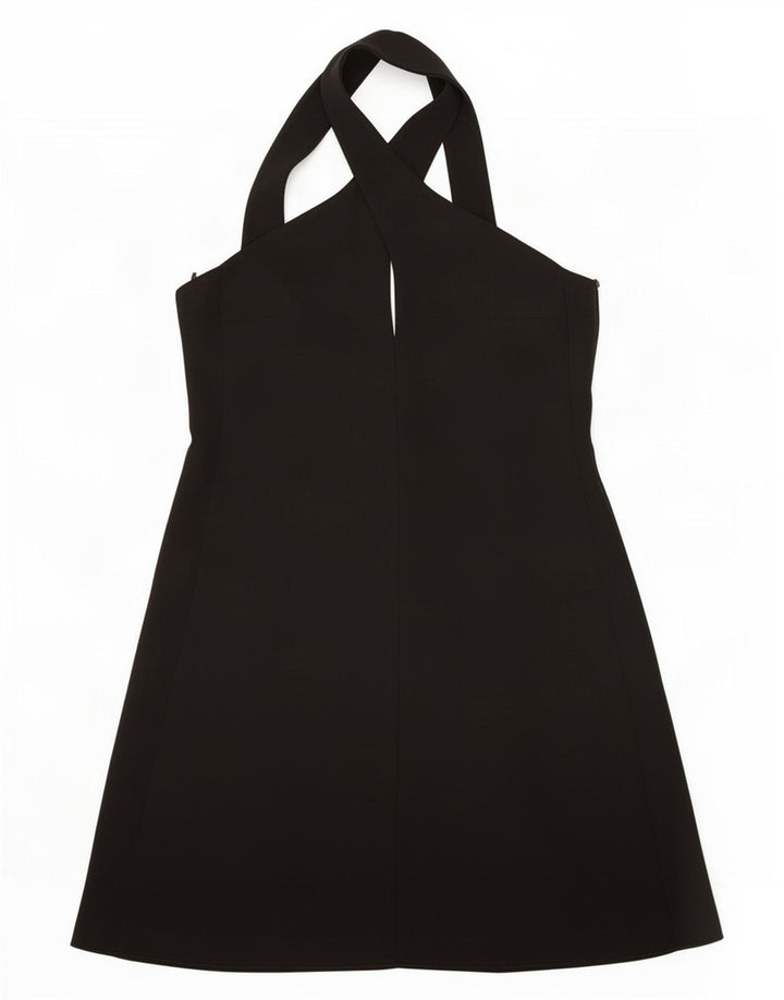 Rochie Zara Femei Halter UK 6 XS Negru Poliester