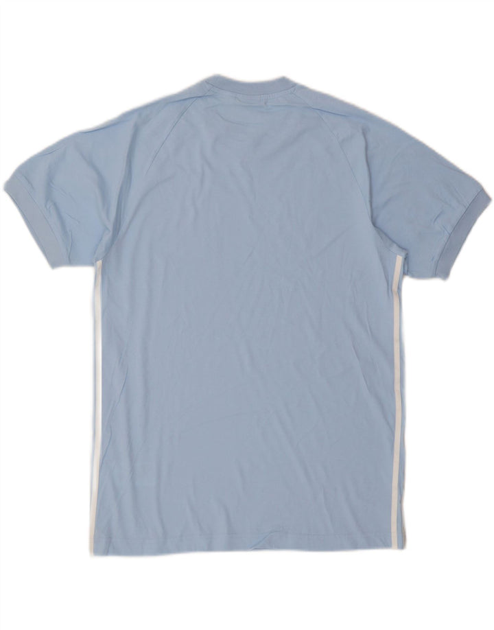 Tricou grafic ADIDAS pentru bărbați Top mediu albastru bumbac