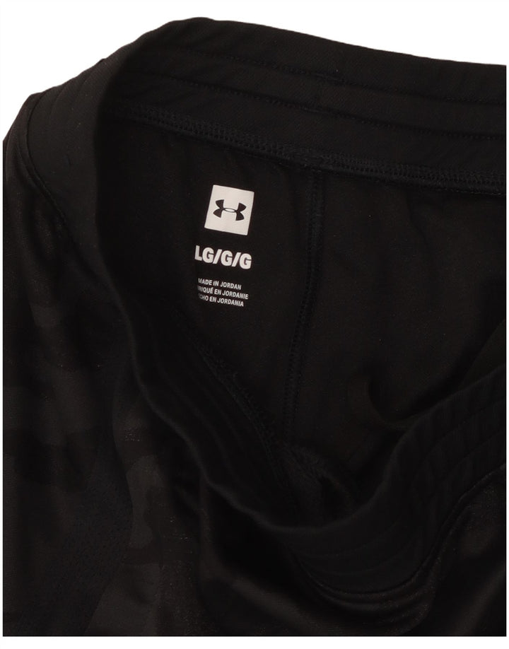 Pantaloni de trening pentru femei UNDER ARMOUR UK 16 Camuflaj negru mare