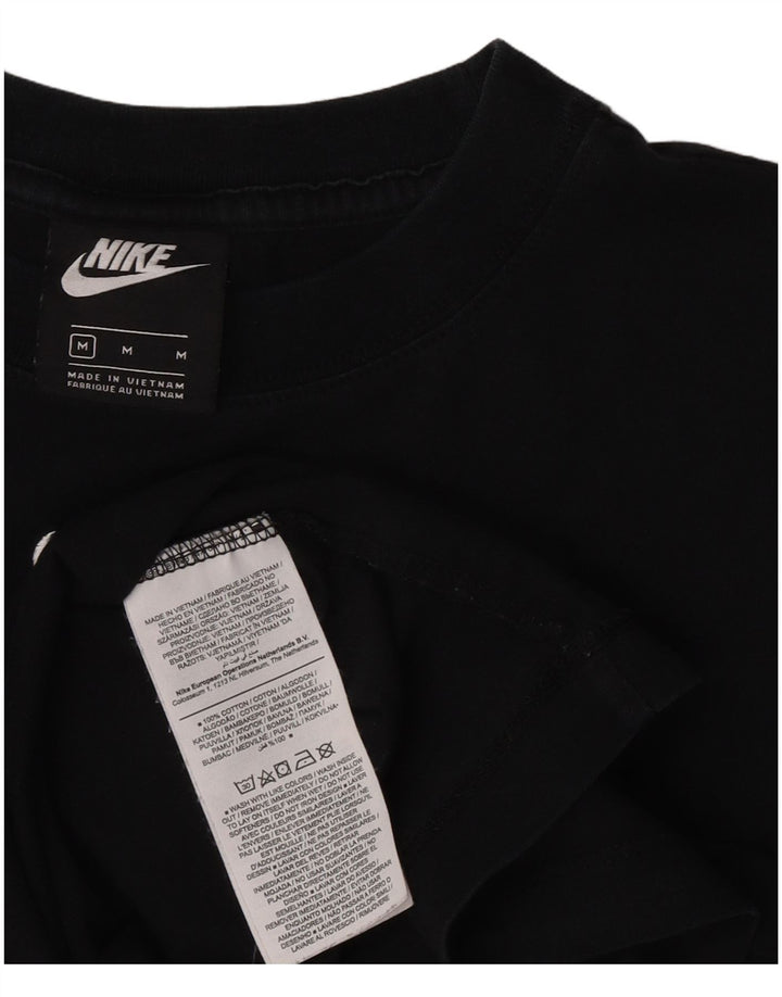Tricou pentru bărbați Nike Top Mediu Negru Bumbac
