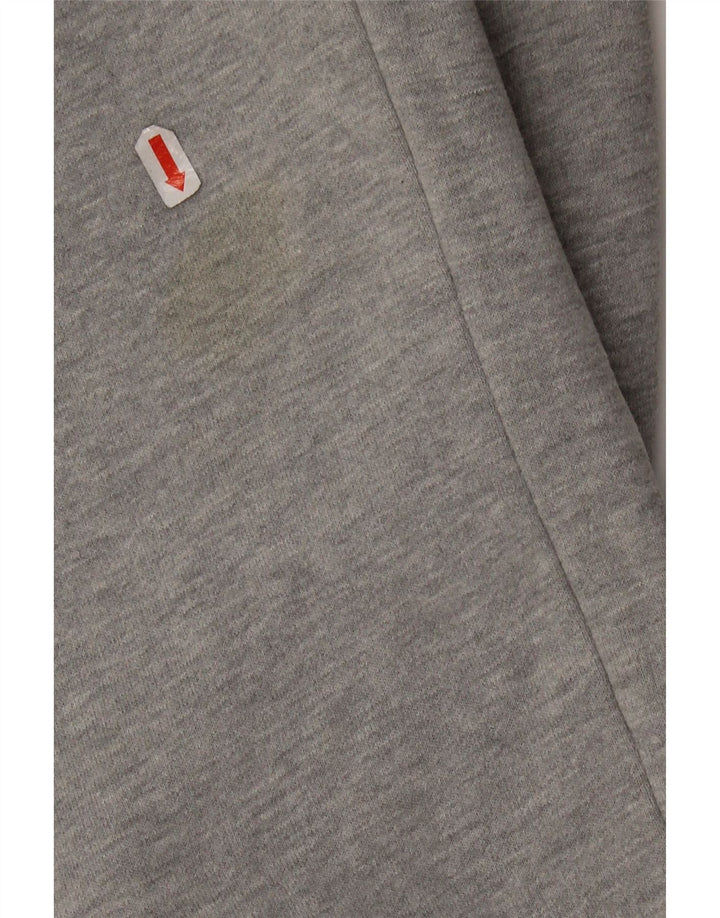 SUPERDRY Pantaloni de trening grafic pentru bărbați, bumbac gri mediu