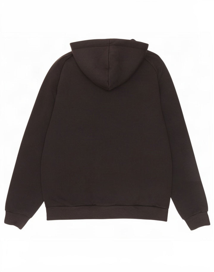 Pulover Puma Graphic Zip pentru bărbați, bumbac mediu negru