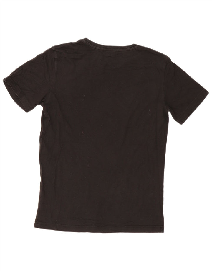 Tricou grafic Puma pentru bărbați Top mic bumbac negru
