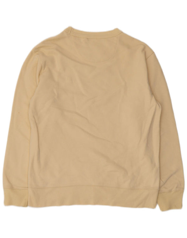 Zara Womens Peanuts Graphic Sweatshirt Jumper UK 10 Small Beige Cotton