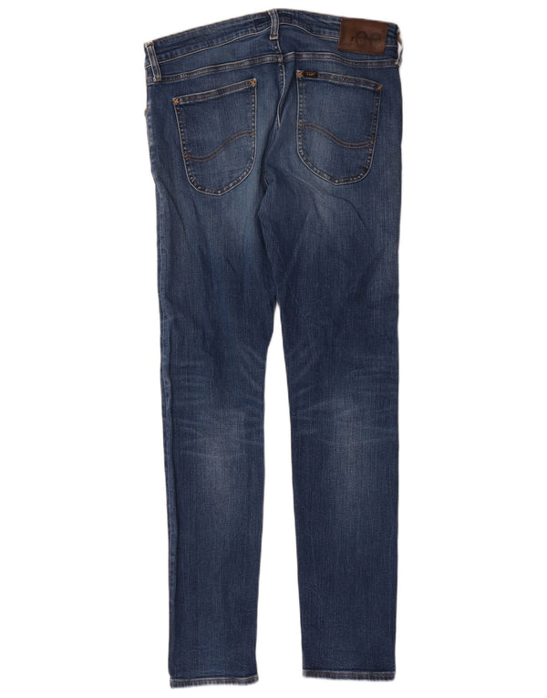 Blugi skinny Lee Malone pentru femei W34 L32 bumbac albastru