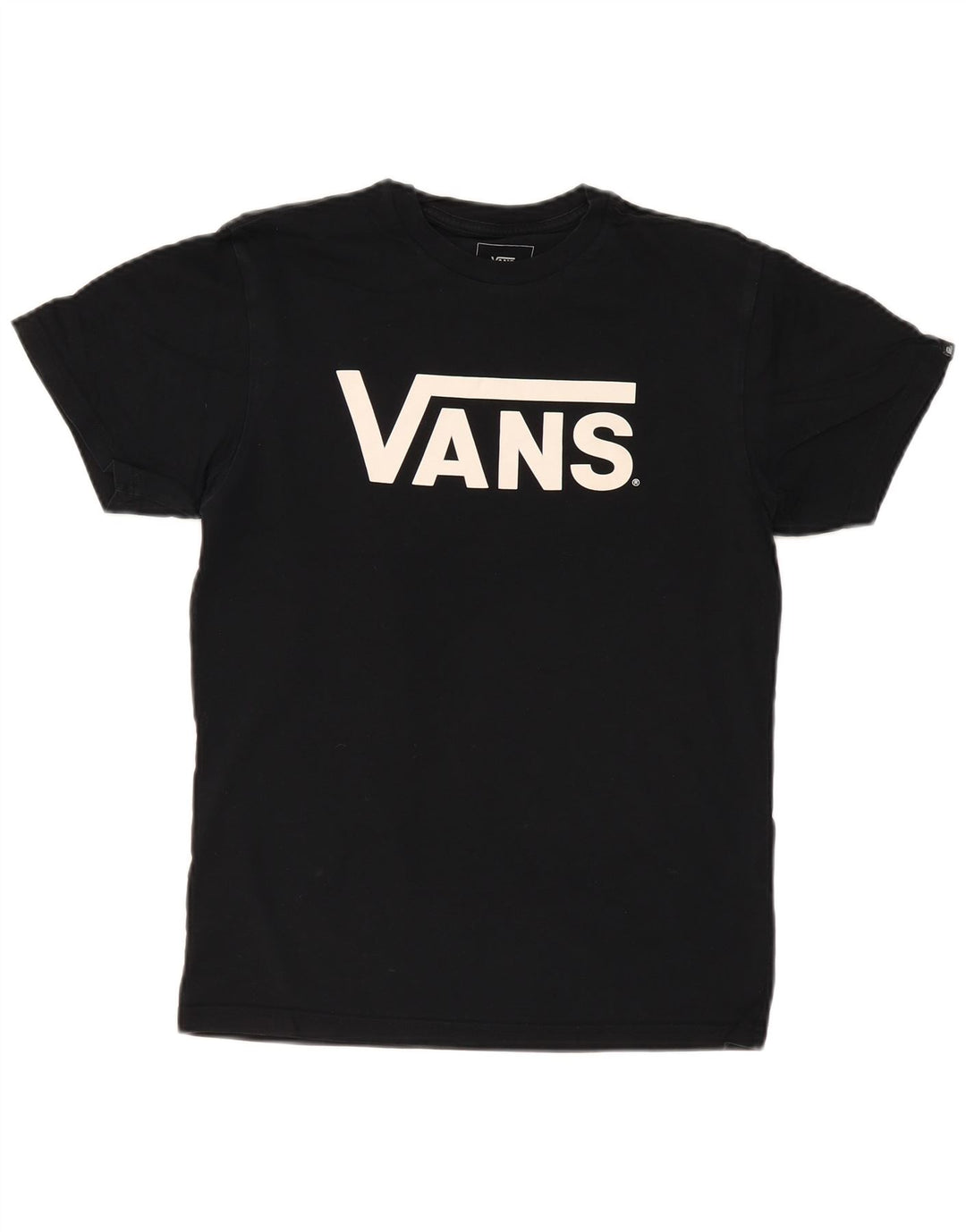 Tricou grafic pentru bărbați VANS Classic Fit Top mic bumbac negru