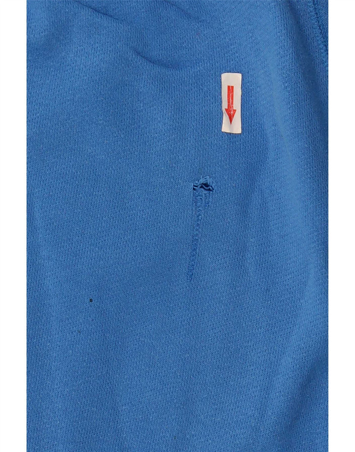 Pantaloni scurți sport grafic Nike pentru bărbați, mari, albastru, bumbac