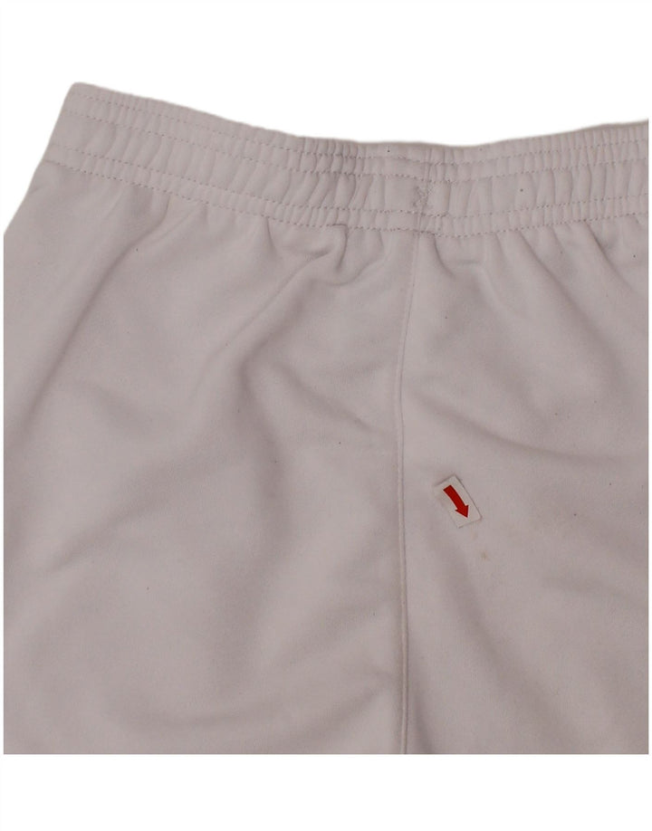 UMBRO Pantaloni Sportivi Grafici Băieți 8-9 Ani Alb