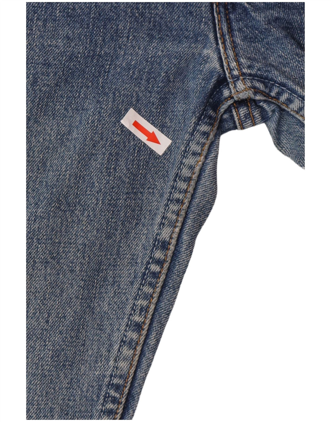 Blugi drepti 595 pentru femei Levi's L30 L34 Bumbac albastru