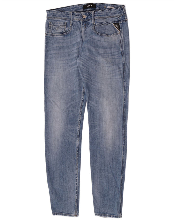 Replay Blugi Anbass Slim pentru femei W33 L31 Albastru
