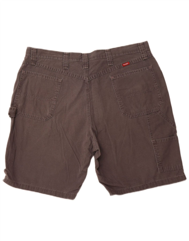 Pantaloni scurți cargo pentru bărbați WRANGLER W38 XL bumbac gri