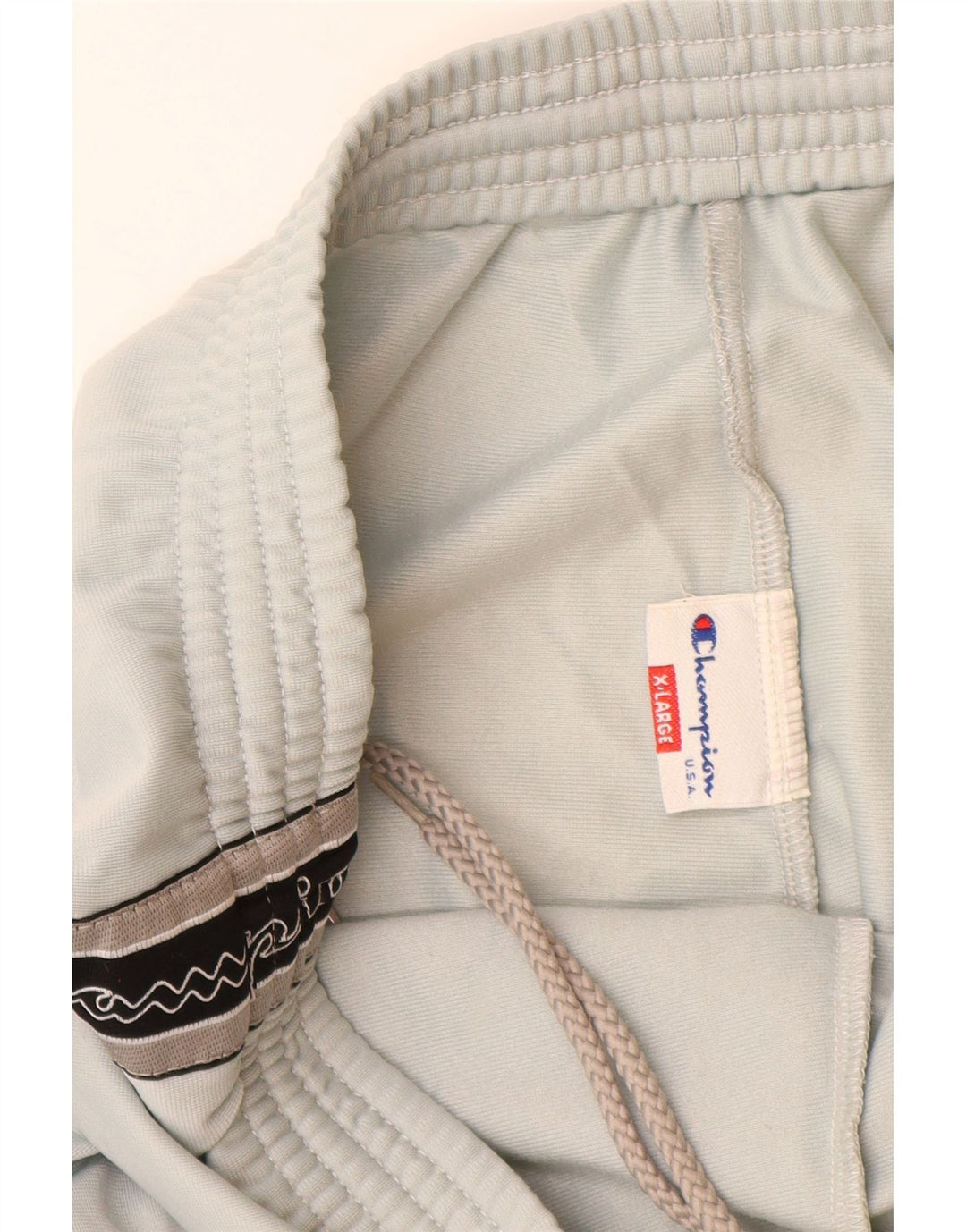 Pantaloni de trening grafic pentru bărbați CHAMPION SUA XL poliester alb