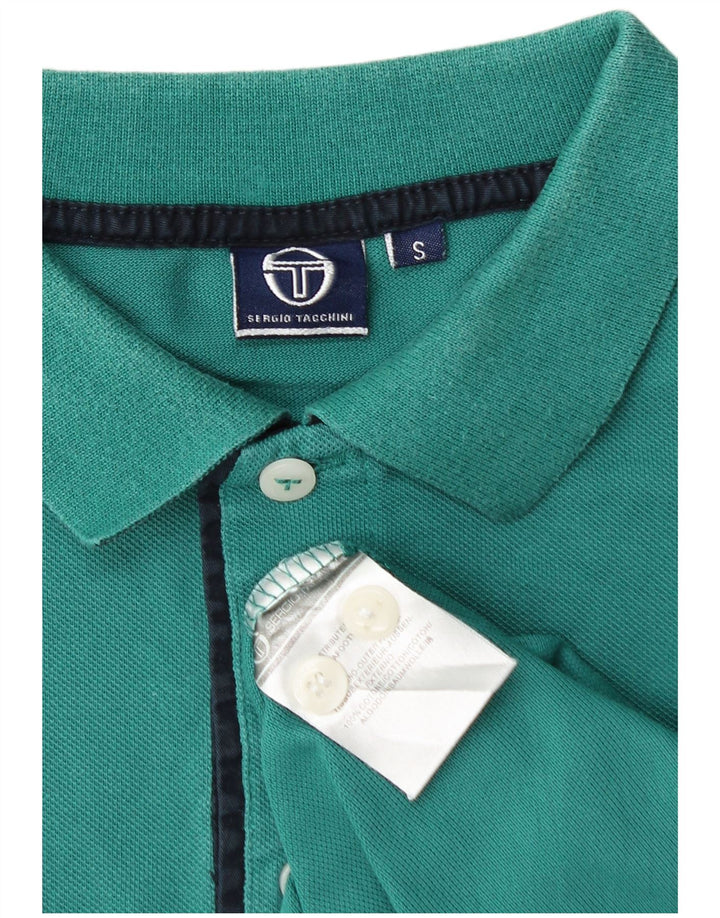 SERGIO TACCHINI Tricou Polo pentru bărbați Bumbac verde mic