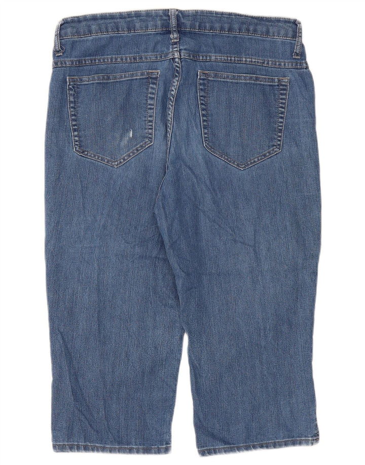 Blugi Capri Riders Lee W34 L18 albastru