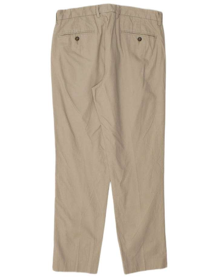Pantaloni chino slim BOWERY pentru bărbați J. CREW L32 L30 bumbac bej