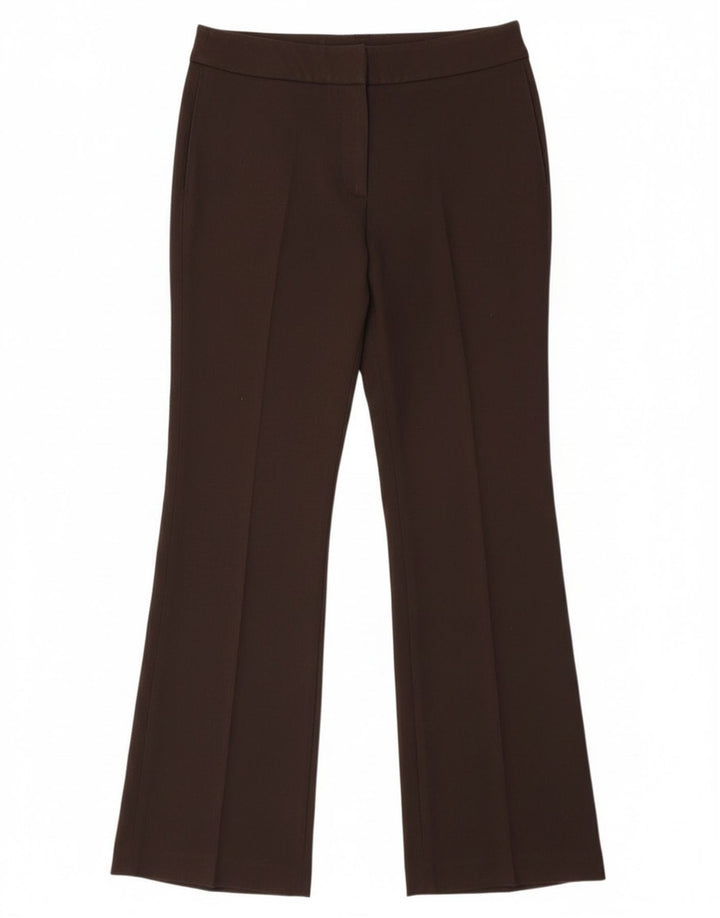 Max Mara Pantaloni de costum bootcut de weekend pentru femei UK 8 Small W27 L30 Maro