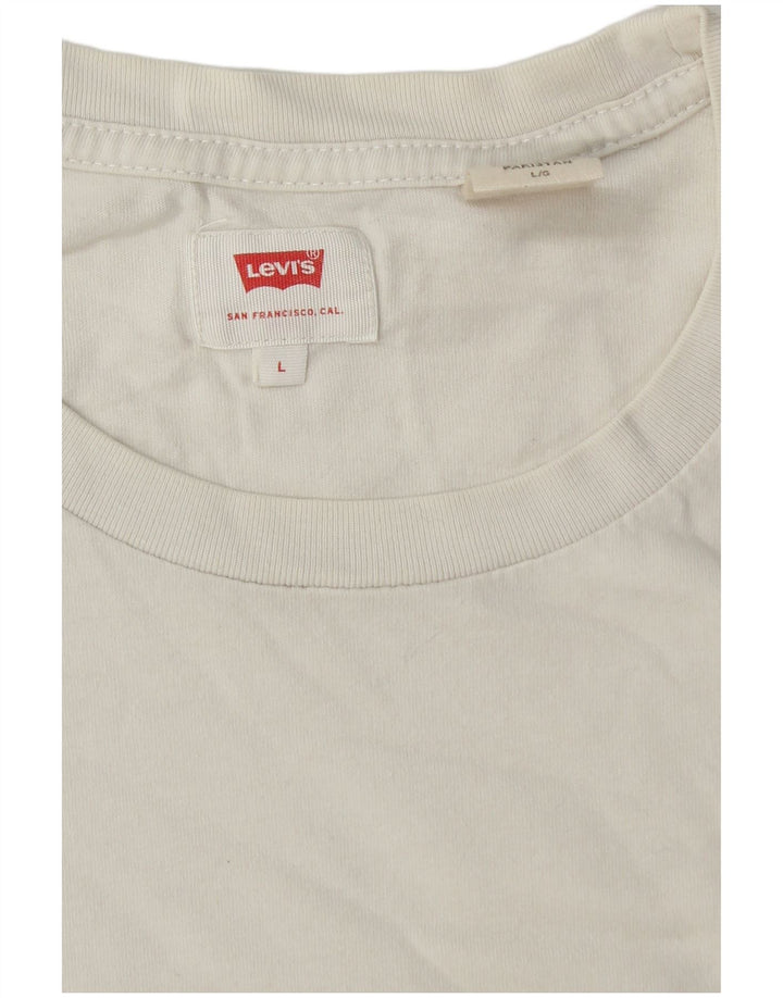 Tricou pentru bărbați Levi's Top Large White