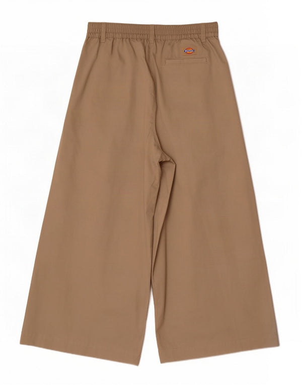 Pantaloni tăiați pentru femei cu talie înaltă Dickies L26 L24 bumbac bej