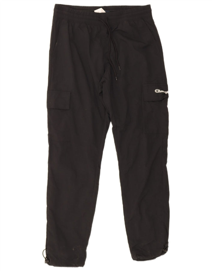 Pantaloni de trening cargo pentru bărbați Champion, mari, negru, poliester