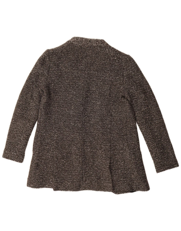 Jachetă blazer deschisă pentru femei ZARA UK 10 Small Gri