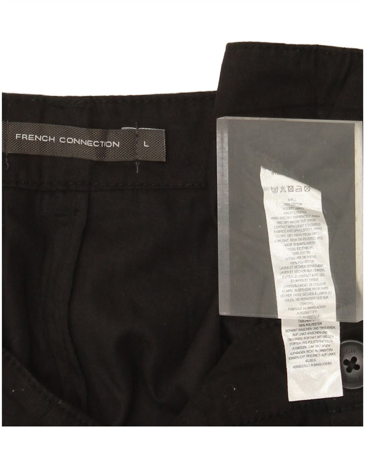Pantaloni scurti cargo pentru bărbați French Connection, mari W36, bumbac negru
