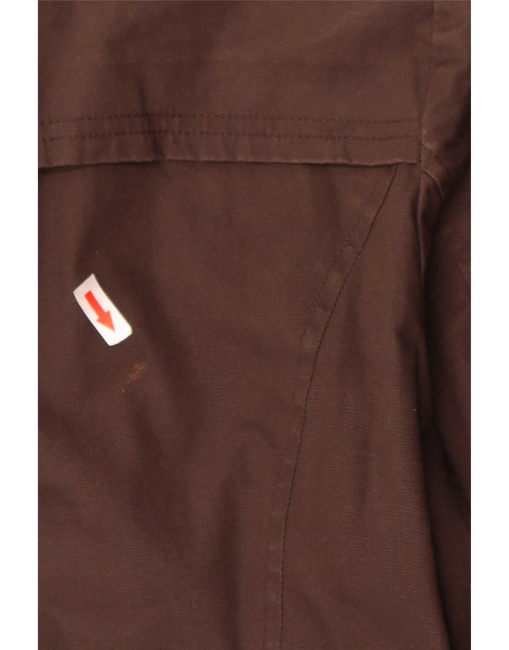 Jachetă Utilitară pentru Damă Zara UK 14 Maro Maro Bumbac