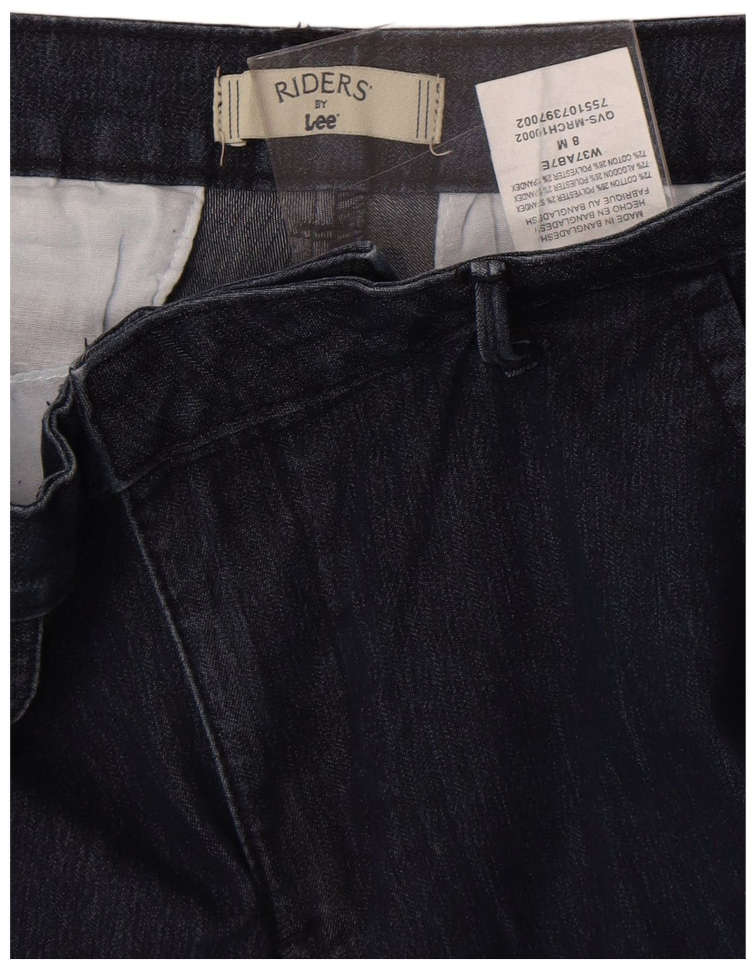 Pantaloni scurți din denim pentru femei Lee Riders US 8 Medium W30 Bumbac bleumarin