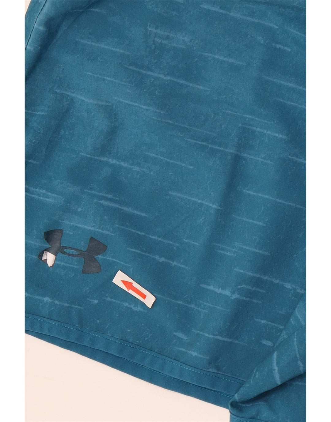 Pantaloni scurți sport pentru bărbați UNDER ARMOUR Heat Gear, poliester pătat albastru mediu