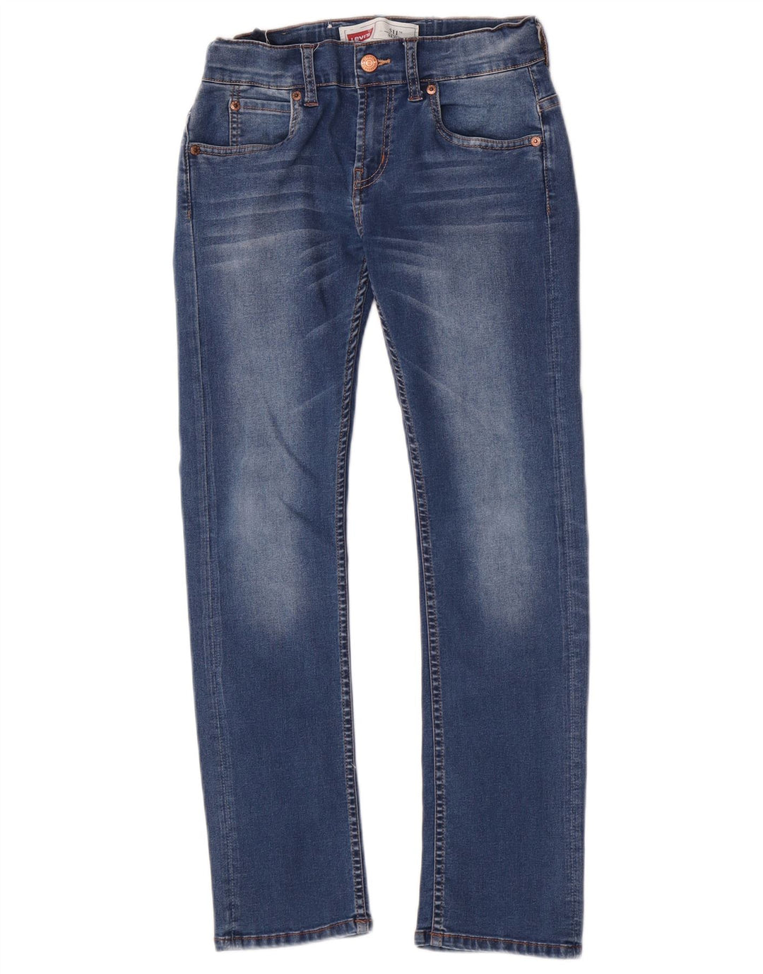 Blugi Levi's 511 Slim 9-10 ani L24 L27 Bumbac albastru