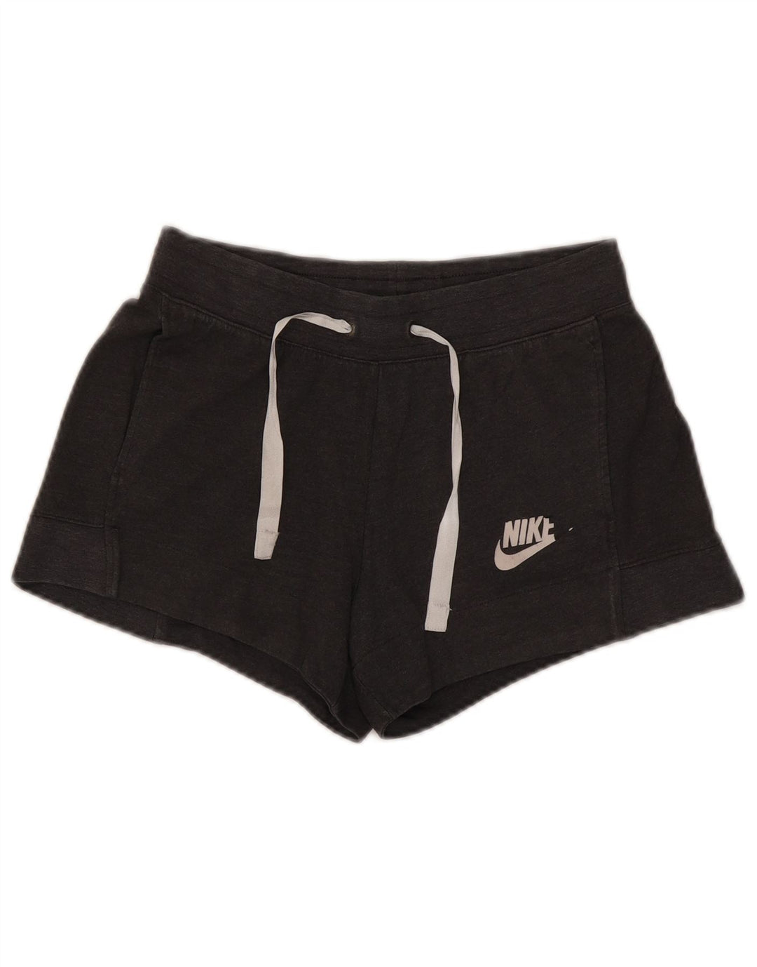 Pantaloni scurti sport Nike pentru femei UK 10 Small Gri Poliester