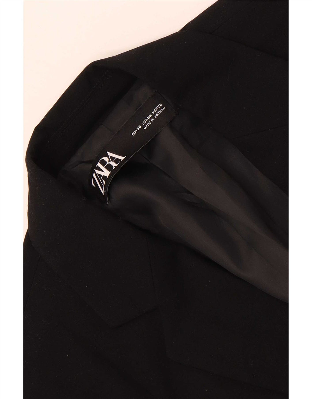 Jachetă Blazer Femei Zara 1 Buton EU 38 Mic Negru