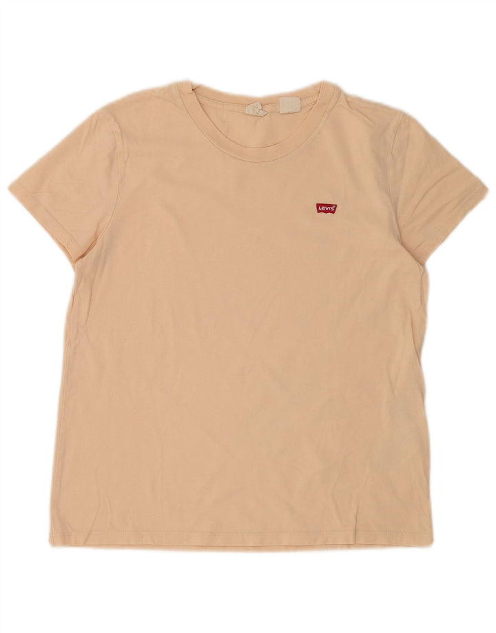 Tricou pentru bărbați Levi's Top mic, bej, bumbac
