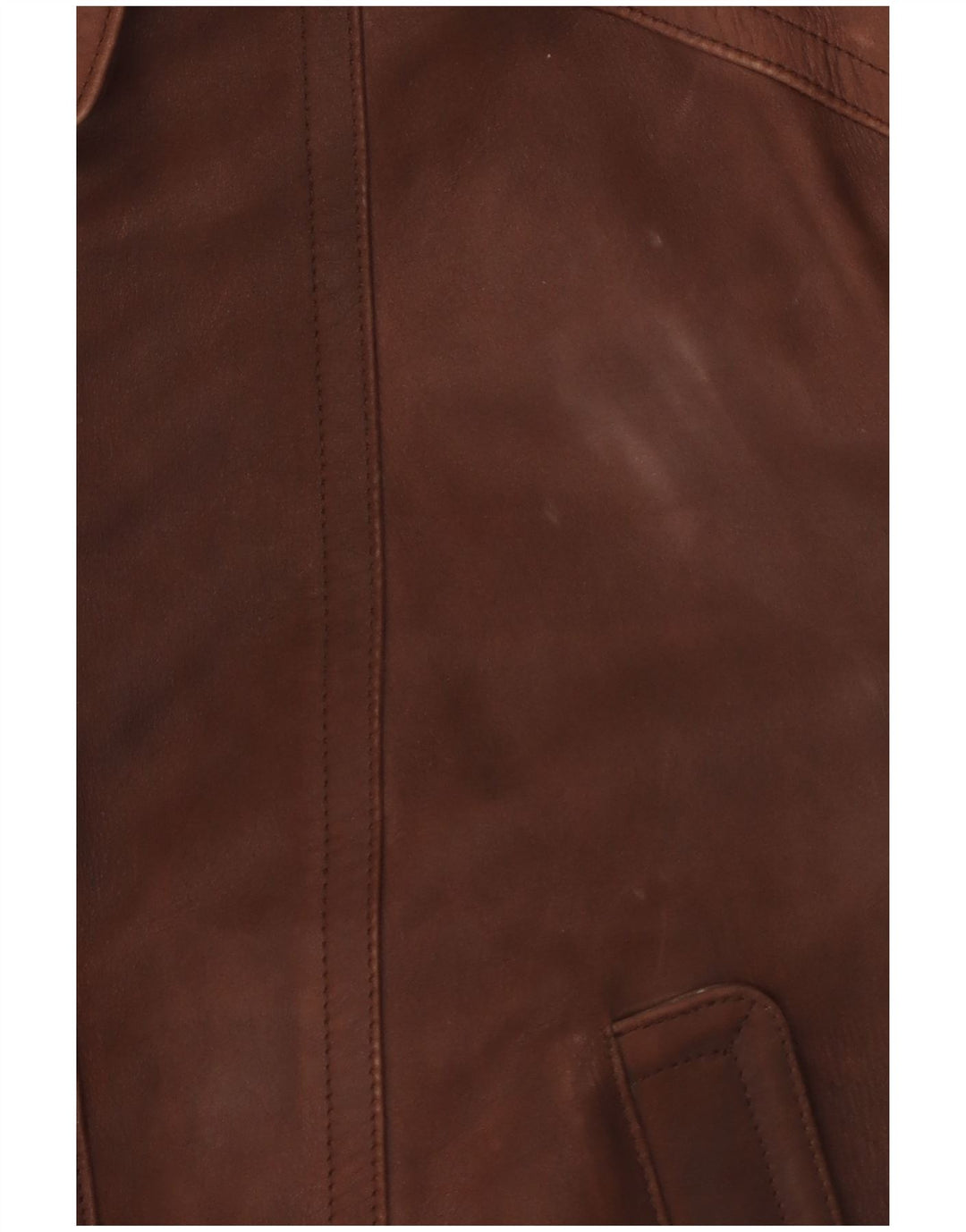 Jachetă din piele pentru bărbați Hidepark UK 40, maro, piele mare