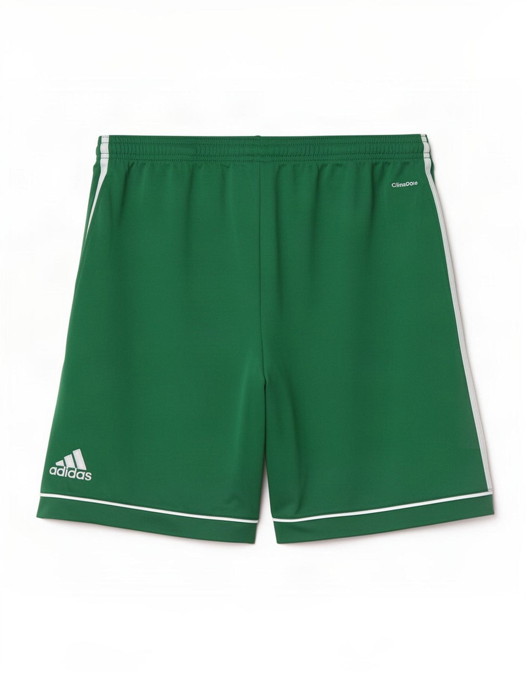 Pantaloni scurți sport pentru bărbați Adidas Climalite, poliester verde mediu