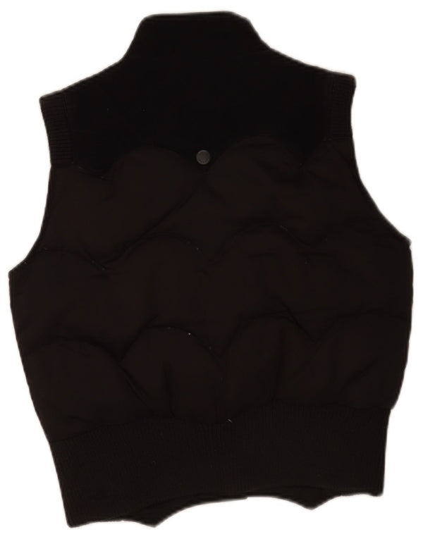 Gilet pentru femei Levi's Crop Padded UK 10 Small Black Poliester