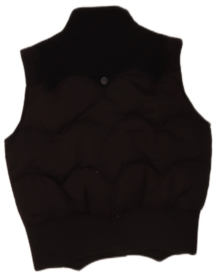 Gilet pentru femei Levi's Crop Padded UK 10 Small Black Poliester