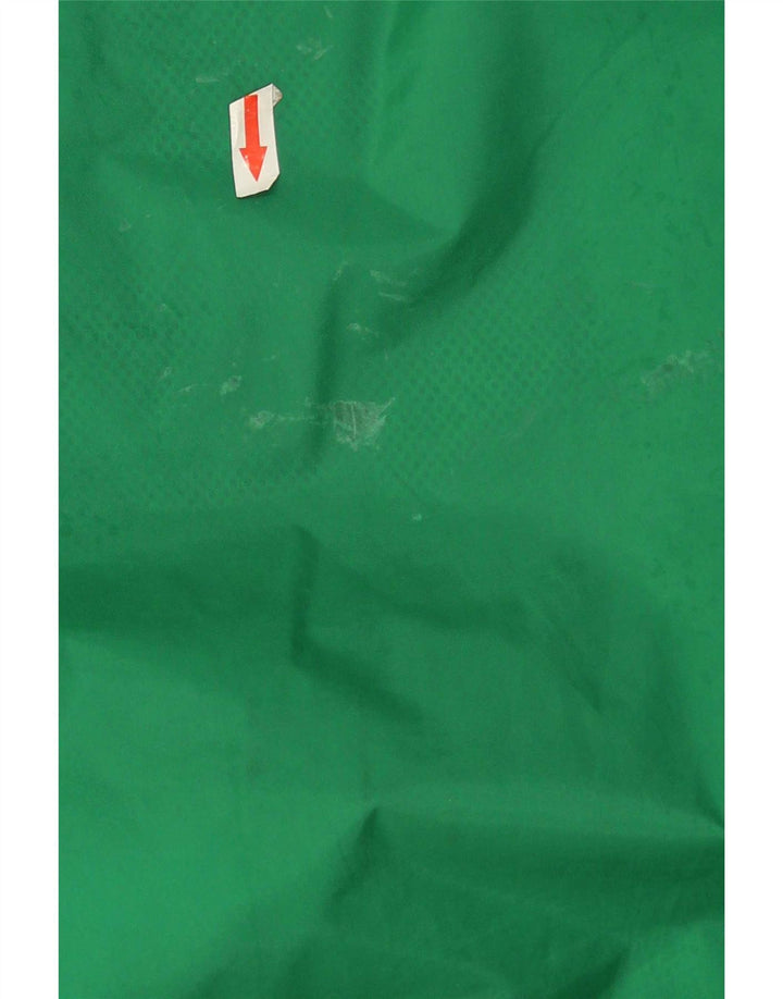Jachetă de ploaie cu glugă Erima pentru bărbați UK 38 Medium Green Colorblock Poliamidă