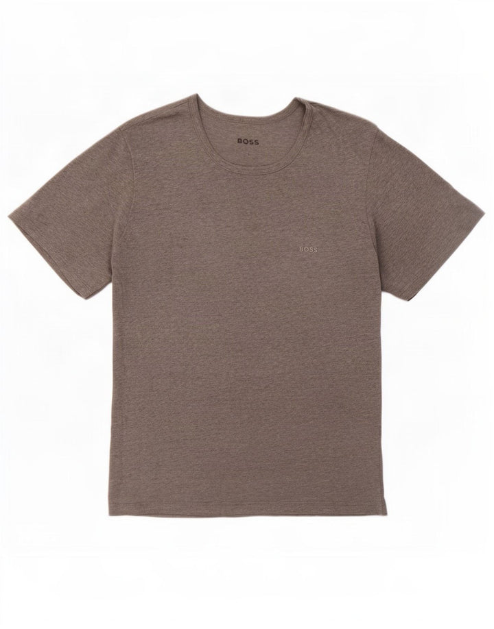 Tricou pentru bărbați Hugo Boss Top mare, gri cu pete