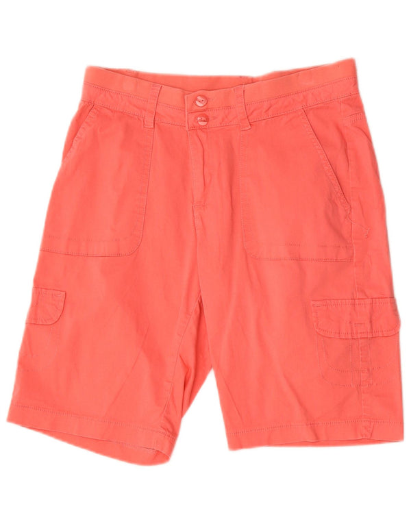 Pantaloni scurti cargo pentru femei Lee, cu ajustare relaxată, US 6 Medium W30, bumbac roșu